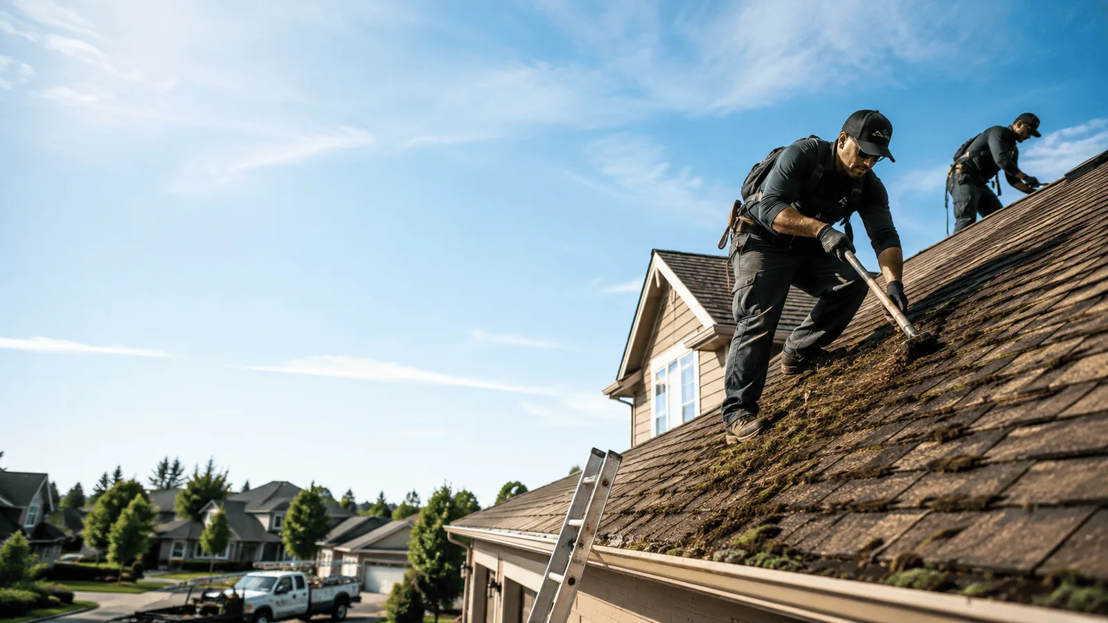 Roof Moss Removal in Wausa, NE near me